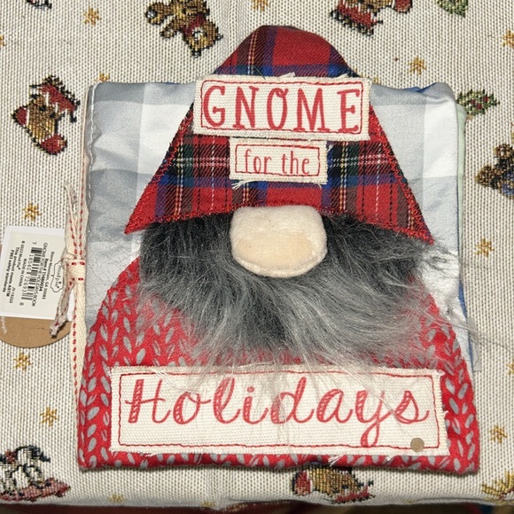 NWT MUDPIE Gnome For The Holidays Children’s Christmas Cloth Book Toy - Picture 4 of 8